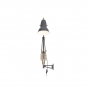 Anglepoise - Original 1227 Brass Leuchte mit Wandmontage Elephant Grey