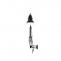 Anglepoise - Original 1227 Leuchte mit Wandmontage Jet Black (Kabel: Schwarz)