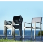 Jan Kurtz - Cubic Stapelsessel Silber-Weiß