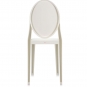 Kartell - Victoria Ghost Stuhl Weißglänzend