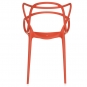 Kartell - Masters Stuhl Rostbraun