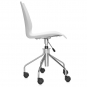 Kartell - Maui Bürostuhl Zinkweiß
