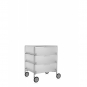 Kartell - Mobil Rollcontainer 3 Schubladen | Eisfarben