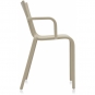 Kartell - Generic A Armlehnenstuhl Taupe