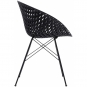 Kartell - Smatrik Sessel Outdoor Schwarz
