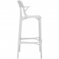 Kartell - A.I Bar Hocker 75 cm Weiß