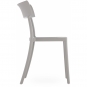 Kartell - Catwalk Stuhl matt Grau