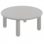 Kartell - Undique Mas Beistelltisch Ø85 cm | Grau