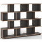 Tojo - Stell Regal Anbaumodul 198 cm | Anthrazit
