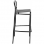 Petite Friture - Week-End Barhocker H80 Schwarz