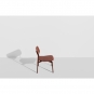 Petite Friture - Fromme Wood Lounge Stuhl Rot Braun