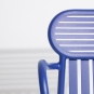 Petite Friture - Week-End Lounge Armlehnstuhl Blau
