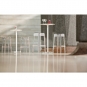 Pedrali - Rubik 580 Barhocker Rot Transparent