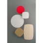 Pedrali - Malmö Couchtisch 60x60, H.36 cm | Weiß