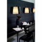 Pedrali - L001S Pendelleuchte BA | Grau Transparent