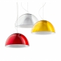 Pedrali - L002S Pendelleuchte Rot Transparent