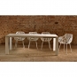 Fast - Grande Arche Ausziehtisch 220/270 x 100 cm | Metallgrau