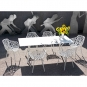Fast - Radice Quadra Tisch 200 x 90 cm | Metallgrau