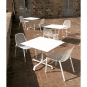 Fast - Tonik / Elica Tisch 60 x 60 cm | Metallgrau | Metallgrau