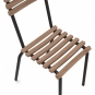 Ethimo - Laren Stuhl Teakholz natur / Kaffeebraun