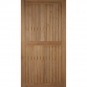 Stern - Penta Tisch 90x90 cm | Edelstahl | Teak