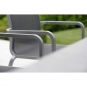 Stern - Oskar Stapelsessel Aluminium Graphit / Silbergrau