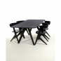 Tom Dixon - Slab Tisch 200 x 96 cm (Schwarz)