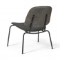 Mater - Compound Lounge Stuhl Schwarz (Coffee Waste)