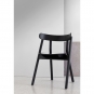 Northern - Oaki Stuhl Eiche schwarz lackiert