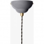 Anglepoise - Original 1227 Brass Midi Hängeleuchte Elephant Grey