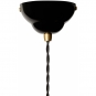 Anglepoise - Original 1227 Brass Midi Wide Hängeleuchte Jet Black