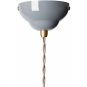 Anglepoise - Original 1227 Brass Midi Wide Hängeleuchte Elephant Grey