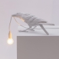 Seletti - Bird Playing Tischleuchte White | Playing