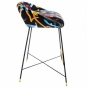 Seletti - TP Snakes Barhocker gepolstert 