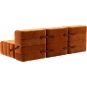 Ambivalenz - Curt Sofa Set 6 Russet Rot (Barcelona V3347/17)
