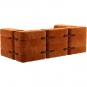 Ambivalenz - Curt Sofa Set 7 Russet Rot (Barcelona V3347/17)