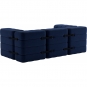 Ambivalenz - Curt Sofa Set 7 Dunkelblau (Jet 6098)