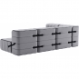 Ambivalenz - Curt Sofa Set 9 Grau (Jet 9803)