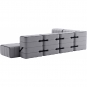 Ambivalenz - Curt Sofa Set 12 Grau (Jet 9803)