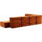 Ambivalenz - Curt Sofa Set 12 Russet Rot (Barcelona V3347/17)