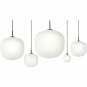 Muuto - Rime Pendelleuchte Ø25 cm Tiefrot