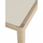 Muuto - Workshop Tisch 140x92 cm Warmes graues Linoleum / Eiche