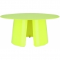Jan Kurtz - Feel Neon Beistelltisch Ø 80 cm | Leuchtgelb
