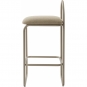 AYTM - Angui Barhocker H 82,5 cm Taupe Bouclé