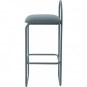 AYTM - Angui Barhocker  H 92,5 cm Staubblau Bouclé