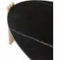 AYTM - Tribus Couchtisch Oval Sand hell / Schwarz