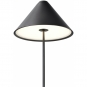 New Works - Brolly Portable Tischleuchte Schwarzer Stahl