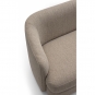 New Works - Covent Sofa 2-Sitzer tief Hanf (Nevotex Barnum)