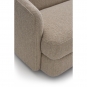 New Works - Covent Sofa 3-Sitzer tief Hanf (Nevotex Barnum)
