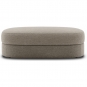 New Works - Covent Pouf Hocker L | Hanf (Nevotex Barnum)
